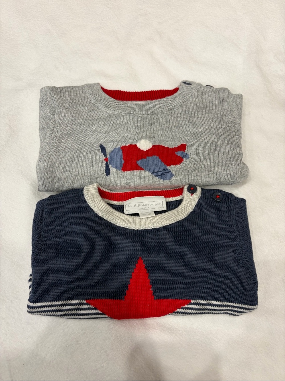 Little White Company sweaters never worn
